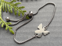 Čtyřlístkové náušnice - S.Steel