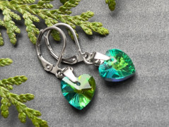 Čtyřlístkové náušnice - S.Steel