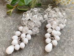 Čtyřlístkové náušnice - S.Steel