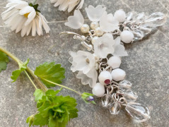 Čtyřlístkové náušnice - S.Steel