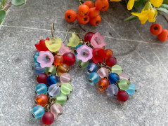 Čtyřlístkové náušnice - S.Steel