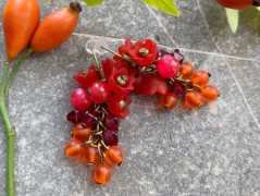 Čtyřlístkové náušnice - S.Steel