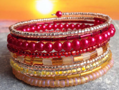 Čtyřlístkové náušnice - S.Steel