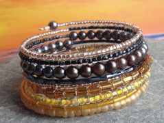 Čtyřlístkové náušnice - S.Steel