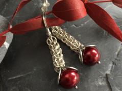 Čtyřlístkové náušnice - S.Steel