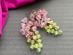 Čtyřlístkové náušnice - S.Steel