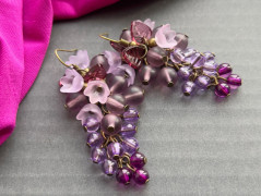 Čtyřlístkové náušnice - S.Steel