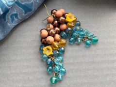 Čtyřlístkové náušnice - S.Steel