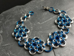 Čtyřlístkové náušnice - S.Steel