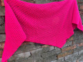 Růžové zachumlání - háčkovaný pléd