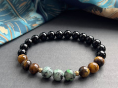 Čtyřlístkové náušnice - S.Steel