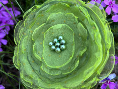 Čtyřlístkové náušnice - S.Steel