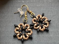 Čtyřlístkové náušnice - S.Steel