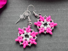 Čtyřlístkové náušnice - S.Steel