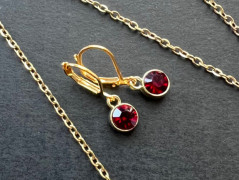 Čtyřlístkové náušnice - S.Steel