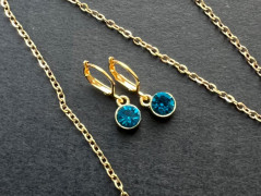 Čtyřlístkové náušnice - S.Steel