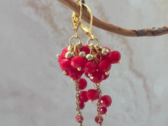 Čtyřlístkové náušnice - S.Steel