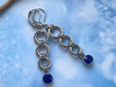 Čtyřlístkové náušnice - S.Steel