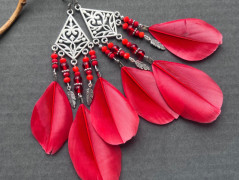 Čtyřlístkové náušnice - S.Steel