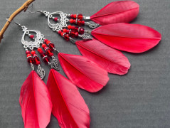 Čtyřlístkové náušnice - S.Steel