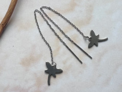 Čtyřlístkové náušnice - S.Steel