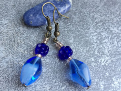 Čtyřlístkové náušnice - S.Steel