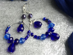 Čtyřlístkové náušnice - S.Steel