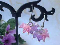 Čtyřlístkové náušnice - S.Steel