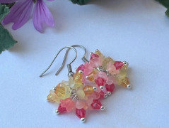 Čtyřlístkové náušnice - S.Steel