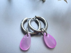 Čtyřlístkové náušnice - S.Steel