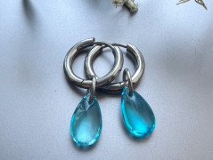 Čtyřlístkové náušnice - S.Steel