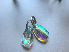 Čtyřlístkové náušnice - S.Steel