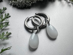 Čtyřlístkové náušnice - S.Steel