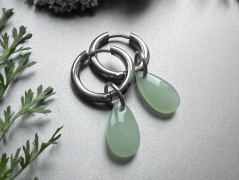 Čtyřlístkové náušnice - S.Steel