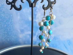 Čtyřlístkové náušnice - S.Steel