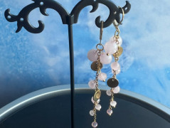 Čtyřlístkové náušnice - S.Steel