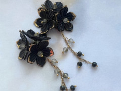 Čtyřlístkové náušnice - S.Steel