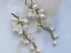 Čtyřlístkové náušnice - S.Steel