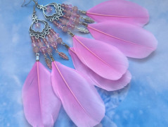 Čtyřlístkové náušnice - S.Steel