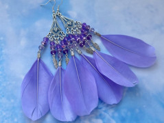 Čtyřlístkové náušnice - S.Steel