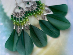 Čtyřlístkové náušnice - S.Steel