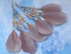 Čtyřlístkové náušnice - S.Steel