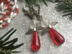 Čtyřlístkové náušnice - S.Steel