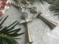 Čtyřlístkové náušnice - S.Steel