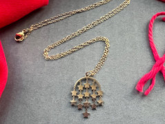 Čtyřlístkové náušnice - S.Steel