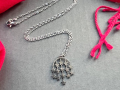 Čtyřlístkové náušnice - S.Steel