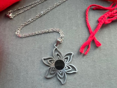 Čtyřlístkové náušnice - S.Steel