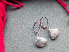 Čtyřlístkové náušnice - S.Steel