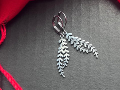 Čtyřlístkové náušnice - S.Steel