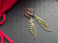 Čtyřlístkové náušnice - S.Steel